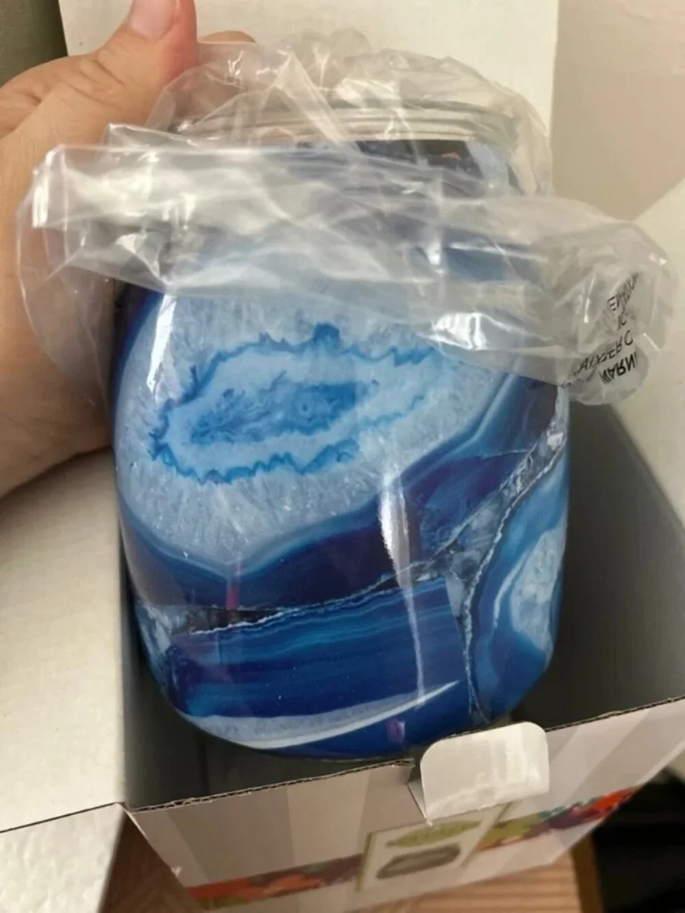 Scentsy Blue Agate Wax Warmer February 2022 NEW